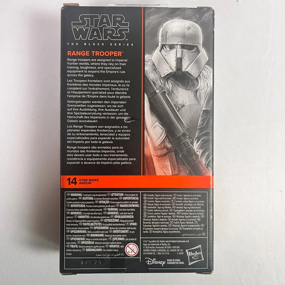 Star Wars Black Series Range Trooper Andor 14 Hasbro 6 Inch Action Figure G1325